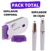 PACK: DEPILADOR DE ROSTRO Y CORPORAL - Sholett