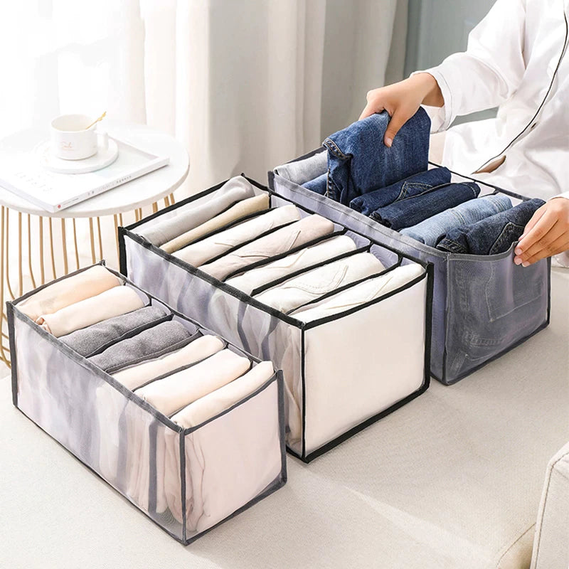 SOUCON Organizador de cajones de 3 piezas, caja de almacenamiento de ropa  interior, interior y pantaletas, divisor de cajones de plástico con  cubierta