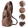 MORRAL PECHERA DE CUERO - Sholett